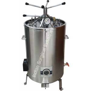 Autoclave Vertical Radial locking Double Wall